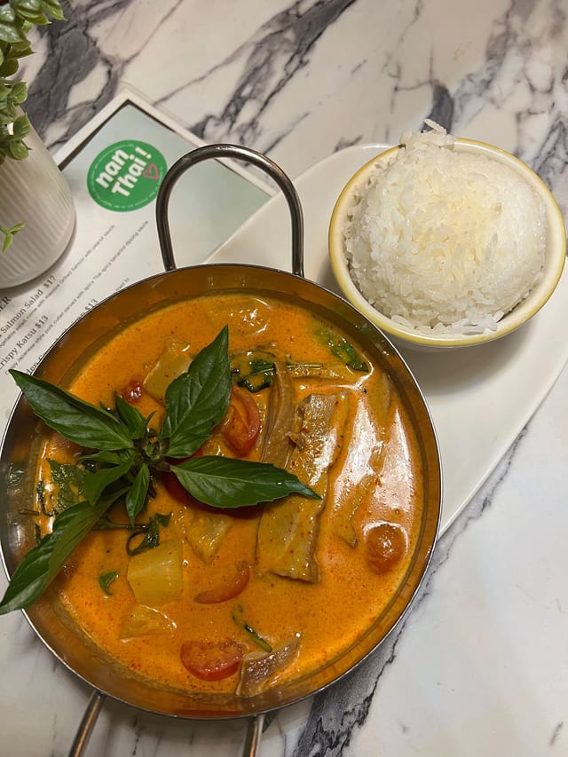 Red Curry แกงแดงหน่อไม้.