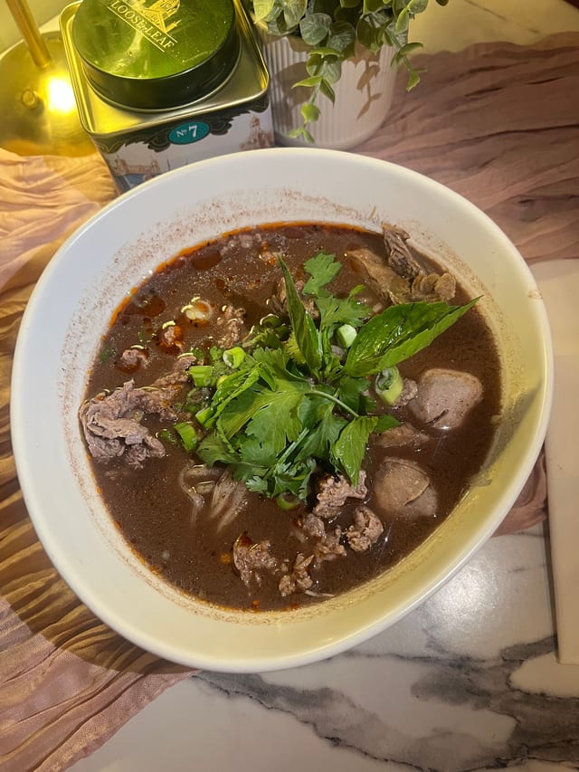 Speedboat Beef Noodle Soup.
