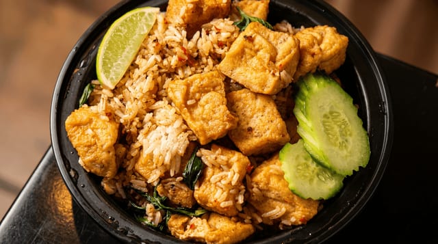 Basil Fried Rice.